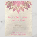 Search for hot pink flyers Aesthetician