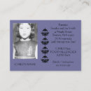 Search for special needs business cards Autism