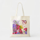 Search for 70th birthday tote bags Seventy