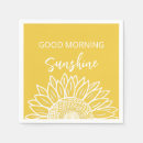 Search for sunflower napkins Sunshine