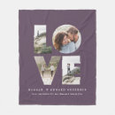 Search for purple photo collage blankets Anniversary