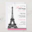 Search for eiffel tower bridal shower invitations Modern