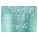 Search for mint green ipad cases glitter