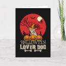 Search for dog halloween cards Pumpkin