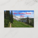 Search for hike business cards Forest