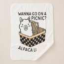 Search for funny puns blankets Alpaca