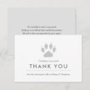 Search for paw print cards Veterinarian