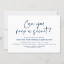 Search for top secret invitations Surprise