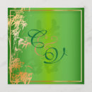 Search for bamboo wedding invitations Gold