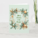 Search for daughter christmas cards Wreath