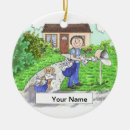 Search for postal christmas tree decorations Worker