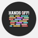 Search for hands off stickers Equality