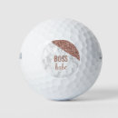 Search for glitter golf balls Rose gold