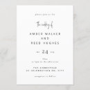 Search for plain wedding invitations Minimal