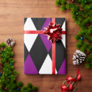 Search for black and white harlequin wrapping paper Birthday