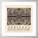 Search for african tribal posters Hand drawn