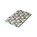 Search for blue brown bath mats Modern