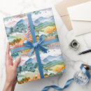 Search for scenery wrapping paper Watercolor
