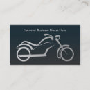 Search for motorcycle business cards Simple