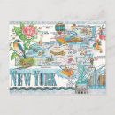 Search for new york state postcards Map