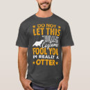 Search for sea otter tshirts Cartoon