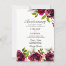 Search for first wedding anniversary invitations Floral