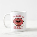 Search for kissing lips mugs For him
