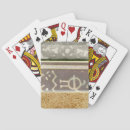 Search for tribal playing cards Abstract