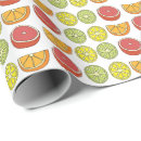 Search for citrus wrapping paper Birthday party