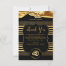 Search for great gatsby thank you cards Gold