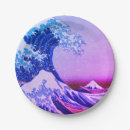 Search for japanese plates Great wave off kanagawa