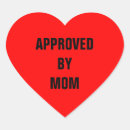 Search for approval stickers Red