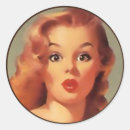 Search for vintage 1940 stickers Pinup