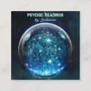 Search for psychic medium business cards Crystal ball