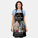 Search for black and white heart aprons For her