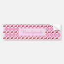 Search for blossoming bumper stickers Pink