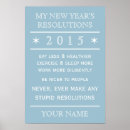 Search for new year resolution posters Typography