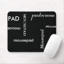 Search for b and w mousepads White