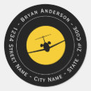 Search for jet return address labels Pilot