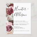 Search for burgundy mauve pink invitations Elegant