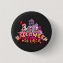 Search for scary clown badges Halloween