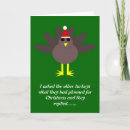 Search for funny turkey christmas cards Santa