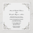 Search for ivory silver wedding invitations Red