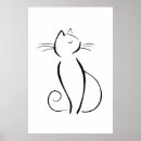 Search for black white cat posters Pet