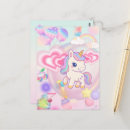Search for cute unicorn postcards Kawaii