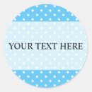 Search for small blue polka dots stickers Pattern