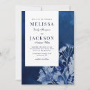 Search for indigo wedding invitations Navy
