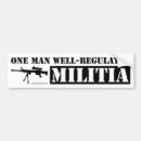 Search for militia bumper stickers Well regulated militia