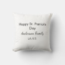 Search for st patricks cushions Happy st patrick's day