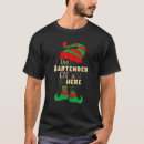 Search for christmas bartender tshirts Matching
